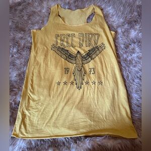 Free Bird Graphic Tank Top